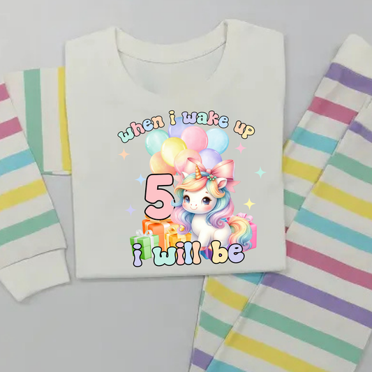 unicorn when i wake up pyjamas
