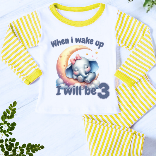 Elephant when i wake up pyjamas