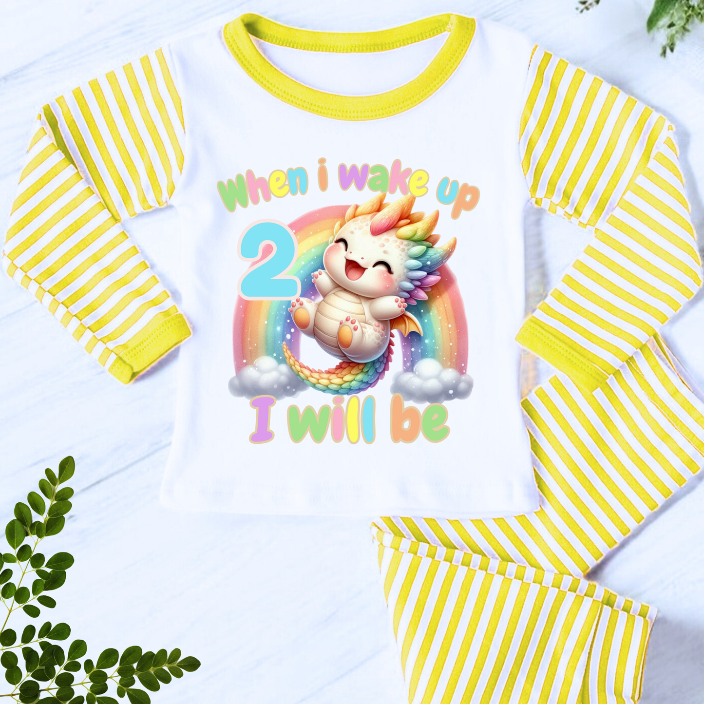 Dragon when i wake up pyjamas