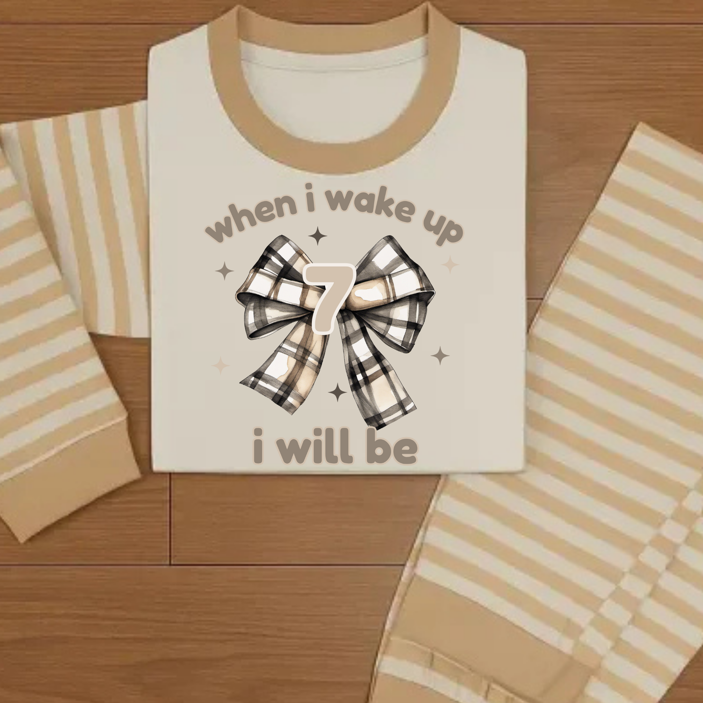 bows when i wake up pyjamas
