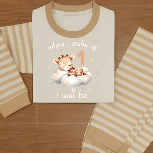 giraffe when i wake up pyjamas