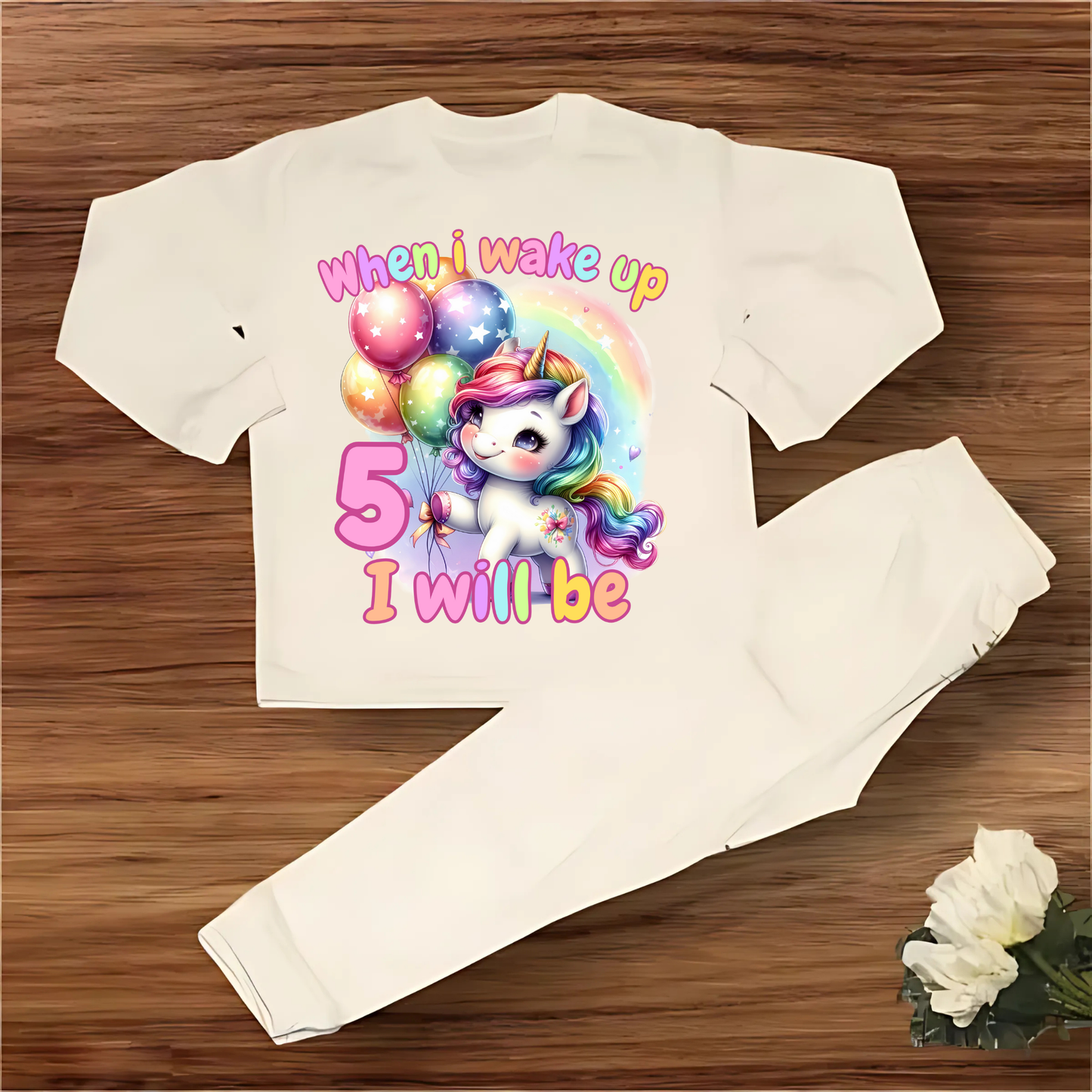 unicorn when i wake up pyjamas