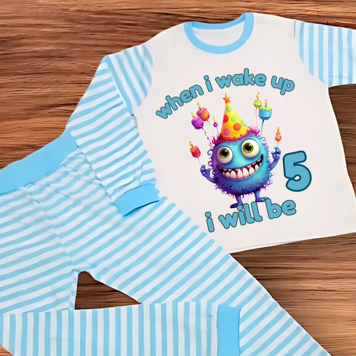 monster when i wake up pyjamas