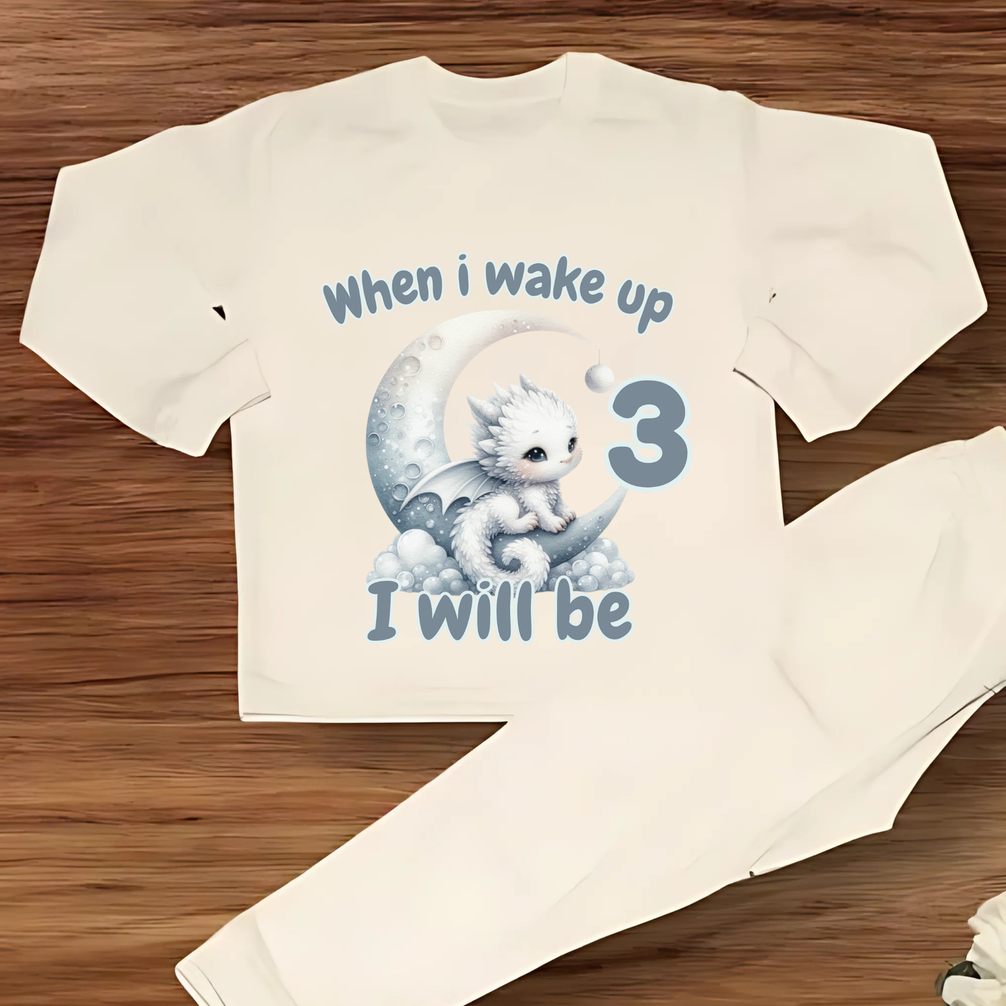 Dragon when i wake up pyjamas