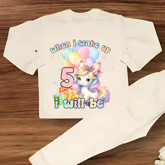unicorn when i wake up pyjamas