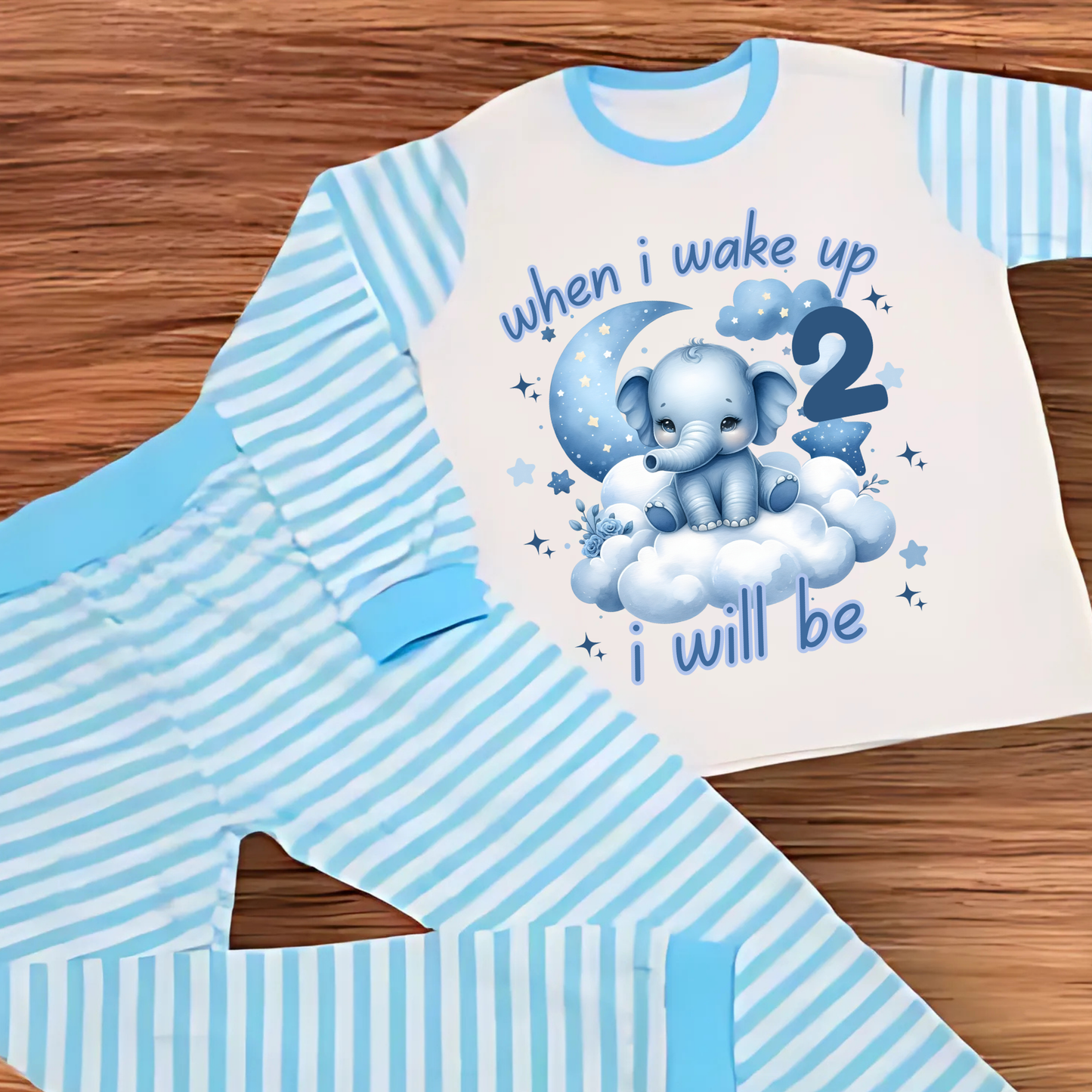 Elephant when i wake up pyjamas