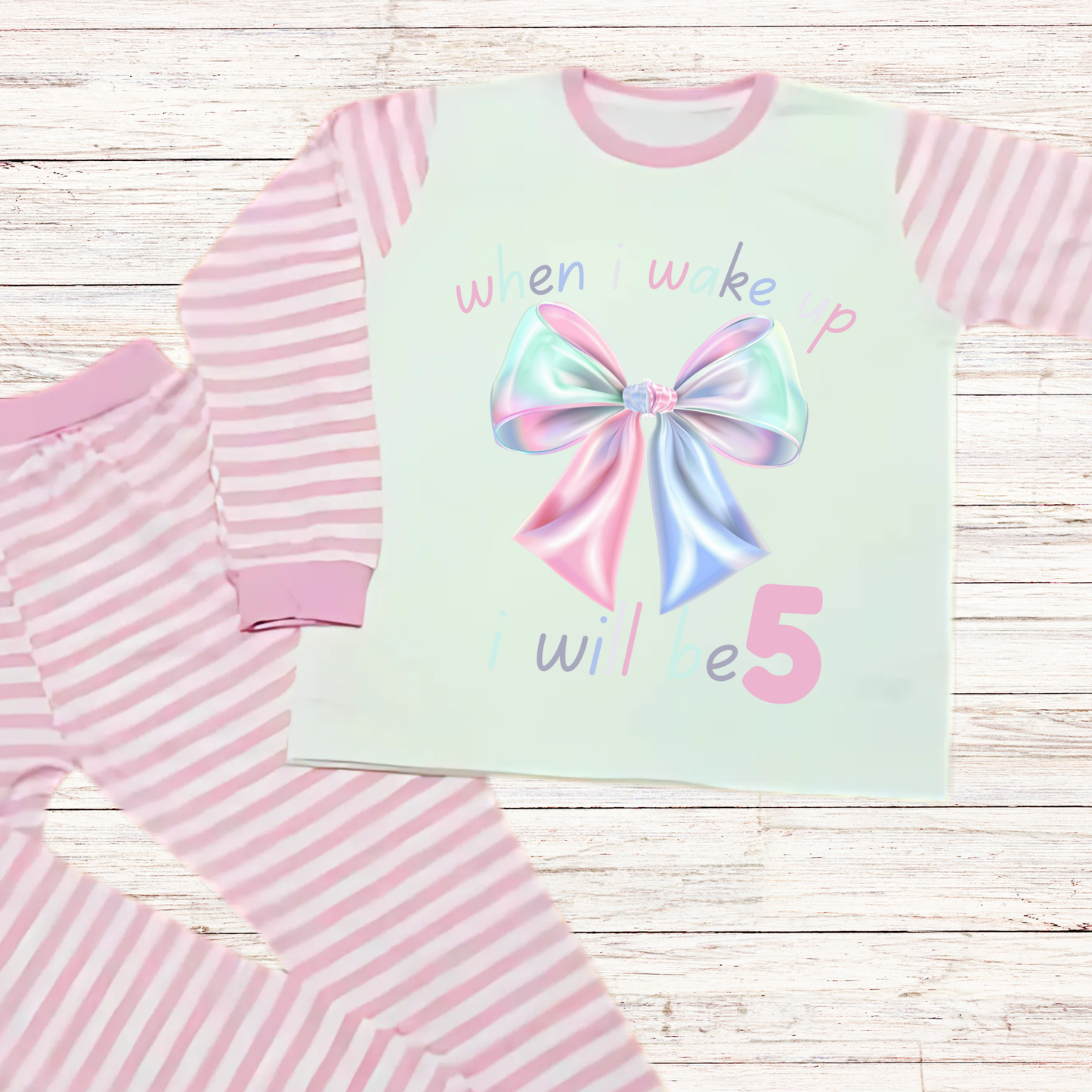 bows when i wake up pyjamas