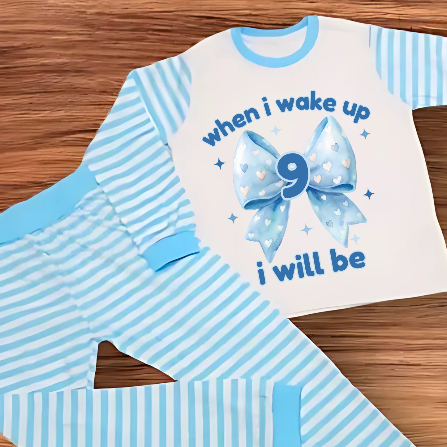 bows when i wake up pyjamas
