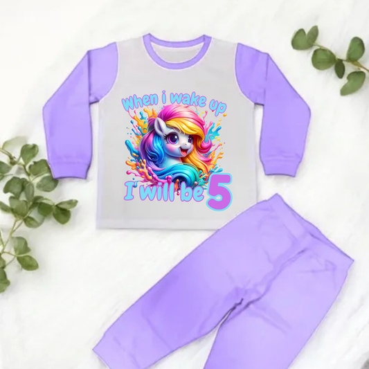 unicorn when i wake up pyjamas