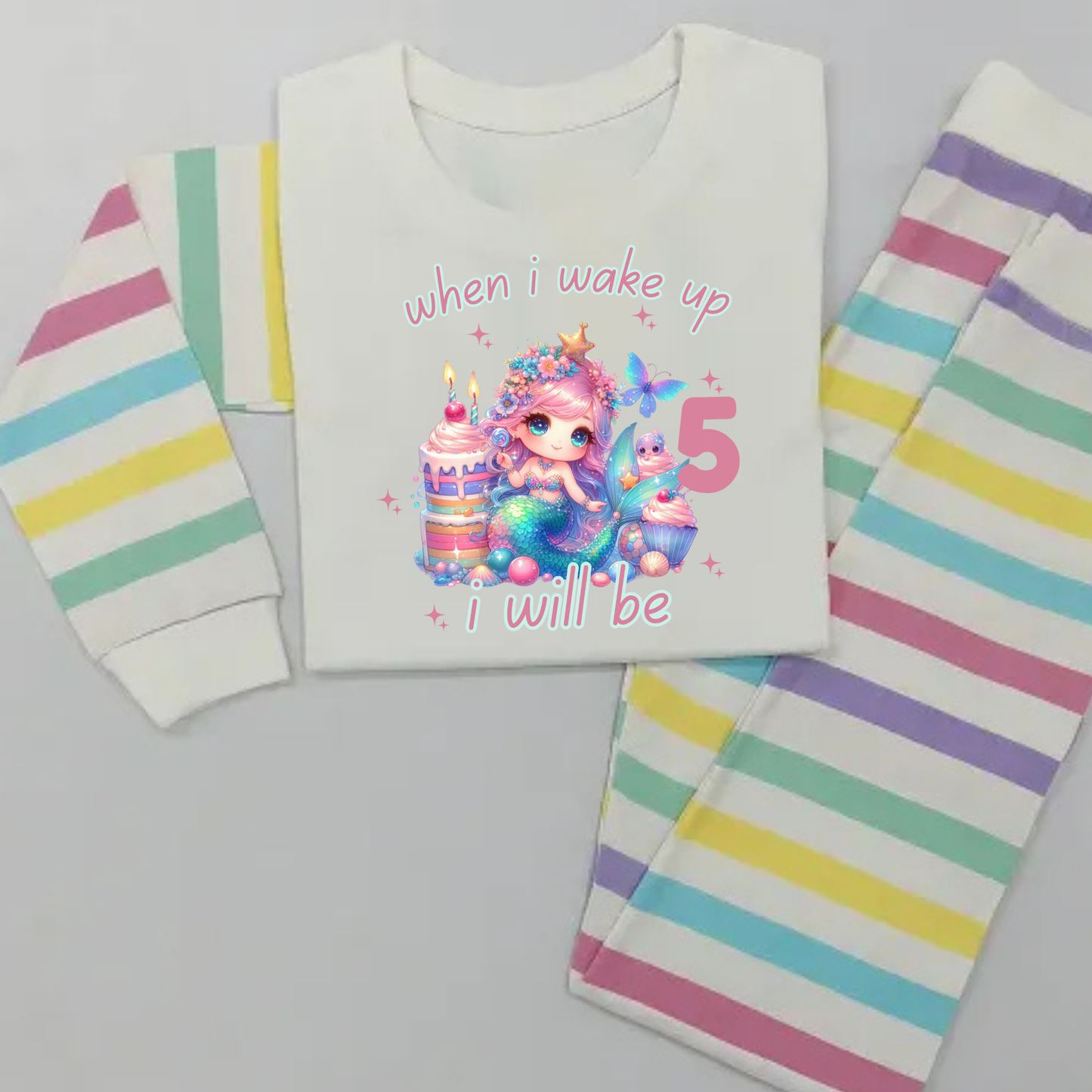 mermaid when i wake up pyjamas