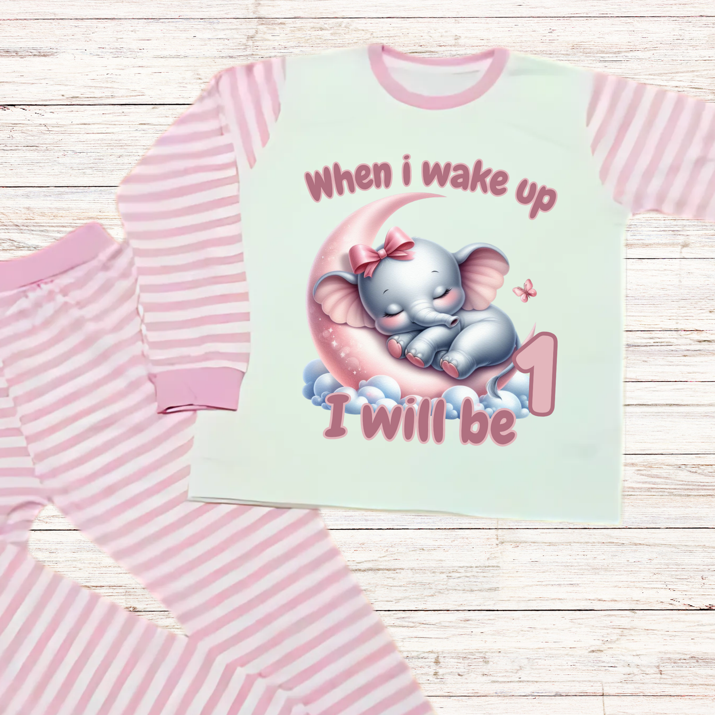 Elephant when i wake up pyjamas